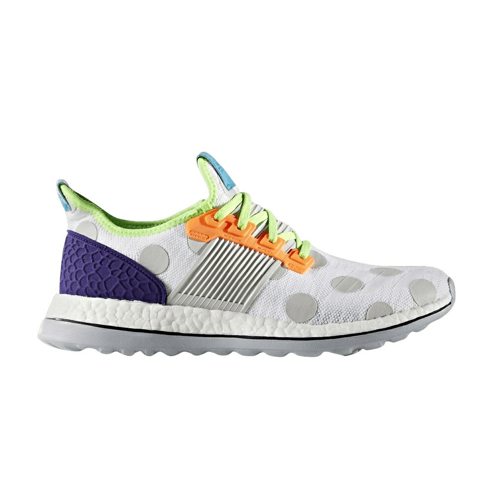 アディダス 白いこと 白いこと \u0027POLKADOT\u0027 スニーカー メンズ ADIDAS KOLOR X PUREBOOST ZG / WHITE MULTICOLOR スニーカー-メンズ靴