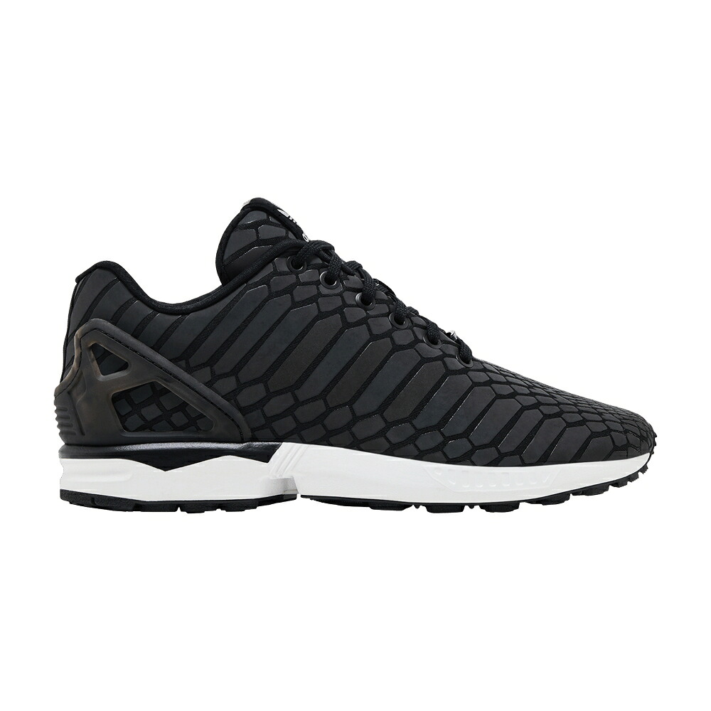 アディダス 黒いこと 黒いこと \u0027XENO REFLECTIVE\u0027 スニーカー メンズ ADIDAS ZX FLUX / BLACK