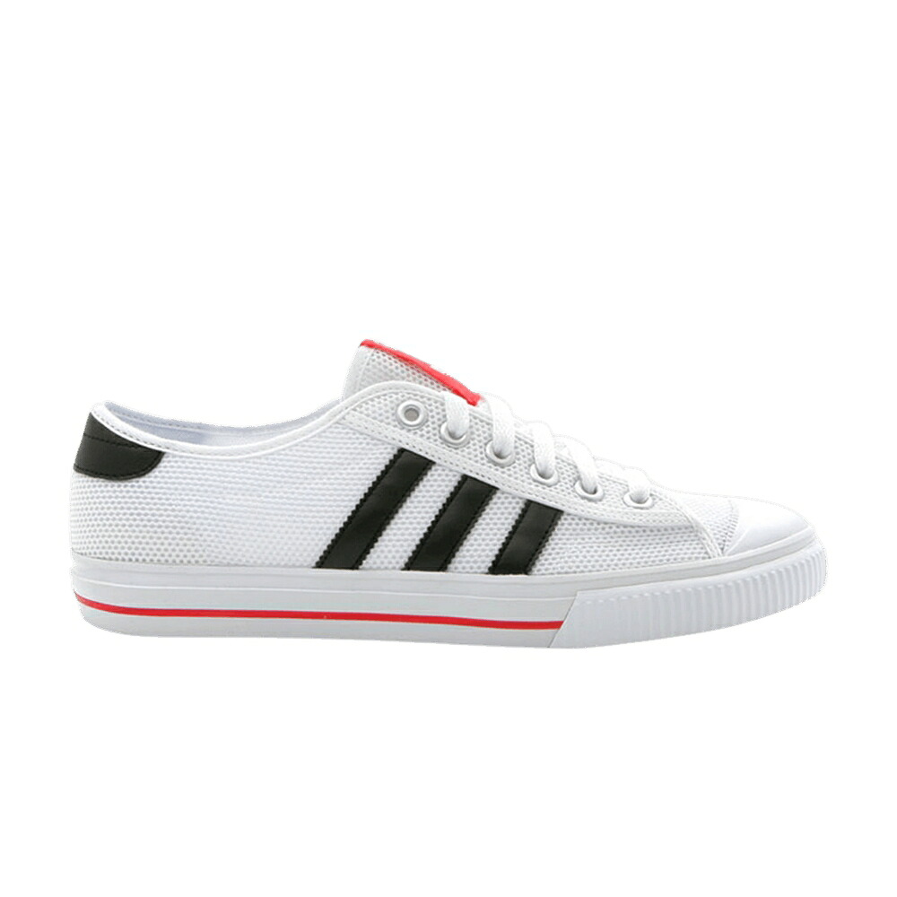 アディダス 赤 赤いこと スニーカー メンズ ADIDAS ADITENNIS / WHT BLACK1 RED