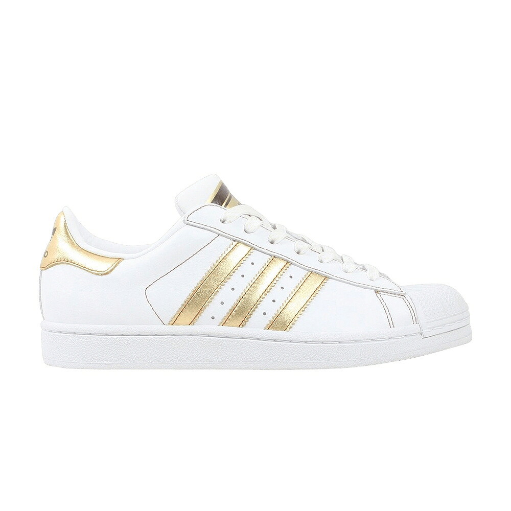 アディダス スーパースター 白色 ホワイト 銀色 シルバー 'BAD BOY' スニーカー メンズ ADIDAS SUPERSTAR 1 MUSIC / WHITE METALLIC SILVER METALLIC
