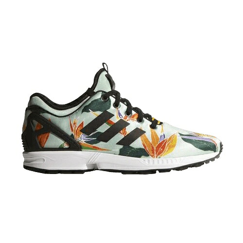 アディダス 緑 グリーン コア 黒色 ブラック 'BLUSH GREEN' スニーカー メンズ ADIDAS ZX FLUX NPS / BLUSH GREEN CORE BLACK｜スニケス