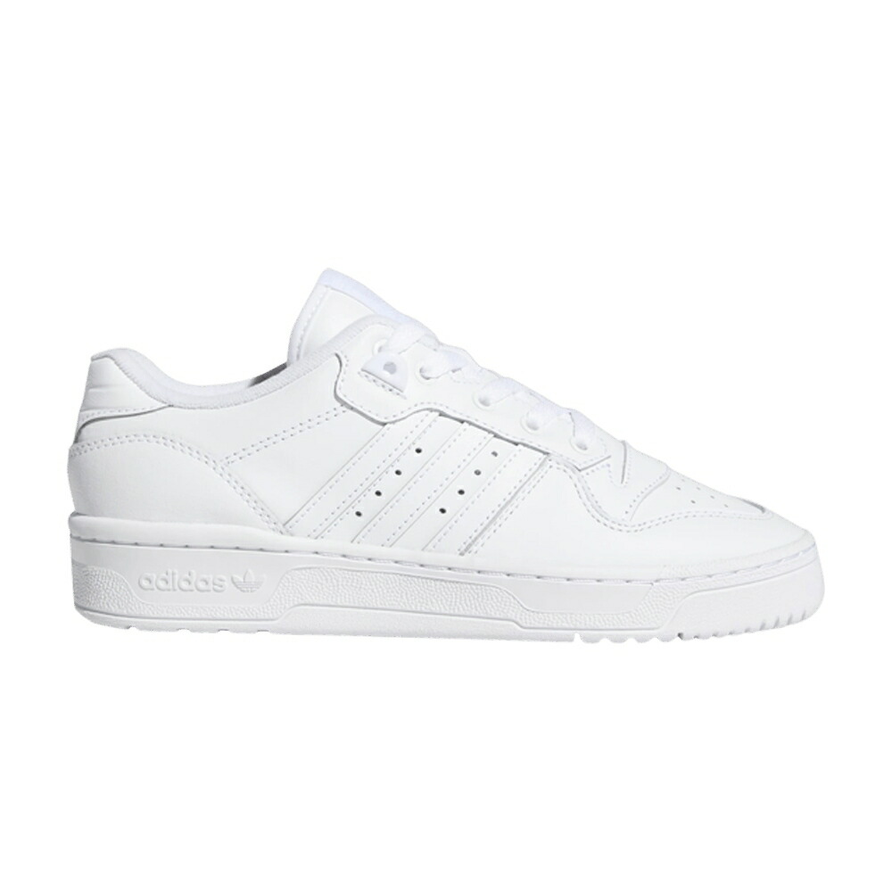 アディダス 白いこと 白いこと 中核グループ \u0027CLOUD WHITE\u0027 スニーカー レディース ADIDAS WMNS RIVALRY LOW / CLOUD WHITE CLOUD WHITE CORE 靴-レディース靴-スニーカー