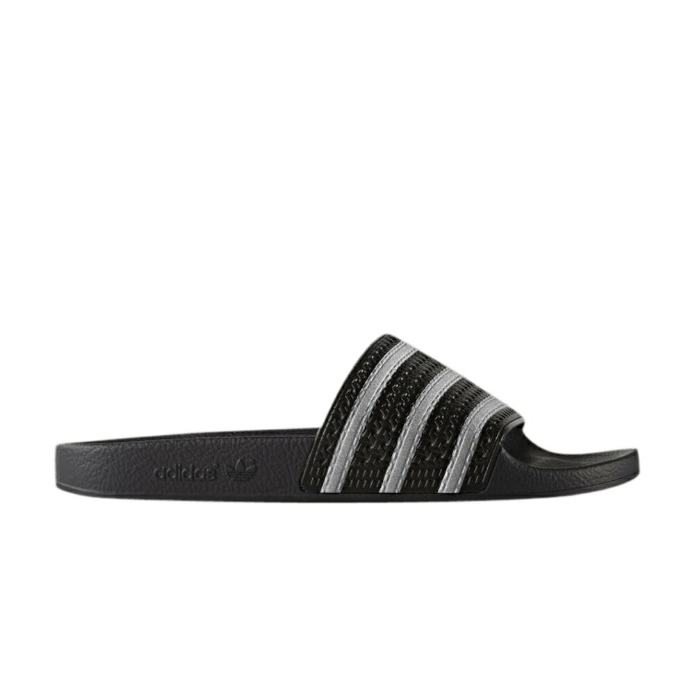 アディダス アディレッタ コア 黒色 ブラック 灰色 グレー 'BLACK GREY' スニーカー メンズ ADIDAS ADILETTE / CORE BLACK GREY