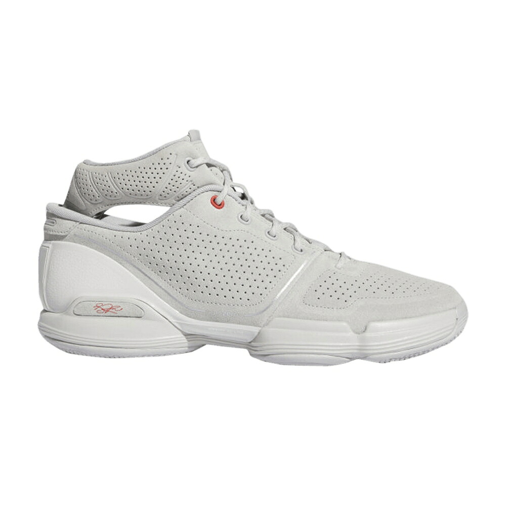 アディダス サクラ色 薄墨色 薄墨色 白いこと 白いこと \u0027CONCRETE\u0027 スニーカー メンズ ADIDAS D ROSE 1 RETRO / GREY ONE GREY TWO CRYSTAL WHITE