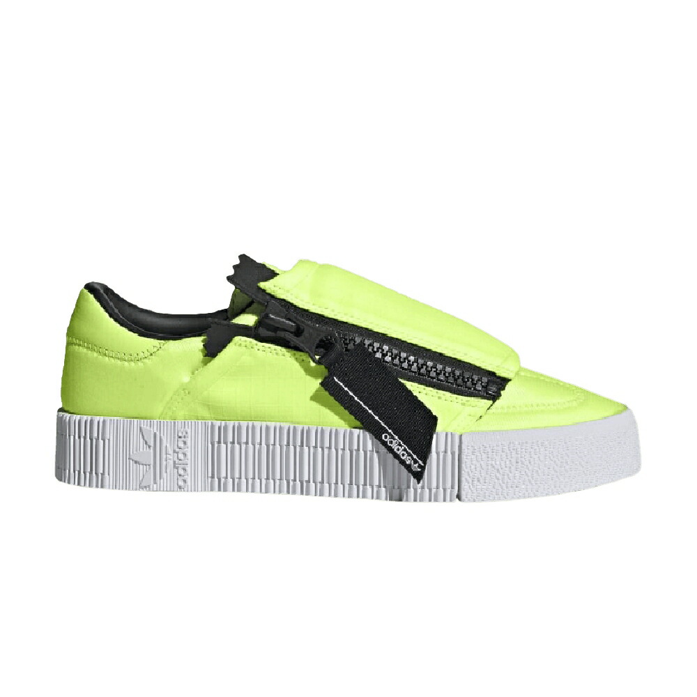 アディダス 黄色 イエロー コア 黒色 ブラック HIRES YELLOW スニーカー レディース ADIDAS WMNS SAMBAROSE ZIP HI-RES / HI RES YELLOW CORE BLACK CLOUD