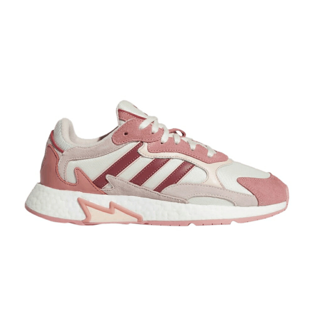 アディダス 幽客 白いこと 白いこと サクラ色 \u0027TACTILE ROSE\u0027 スニーカー レディース ADIDAS WMNS TRESC RUN / CHALK WHITE TACTILE ROSE ICEY