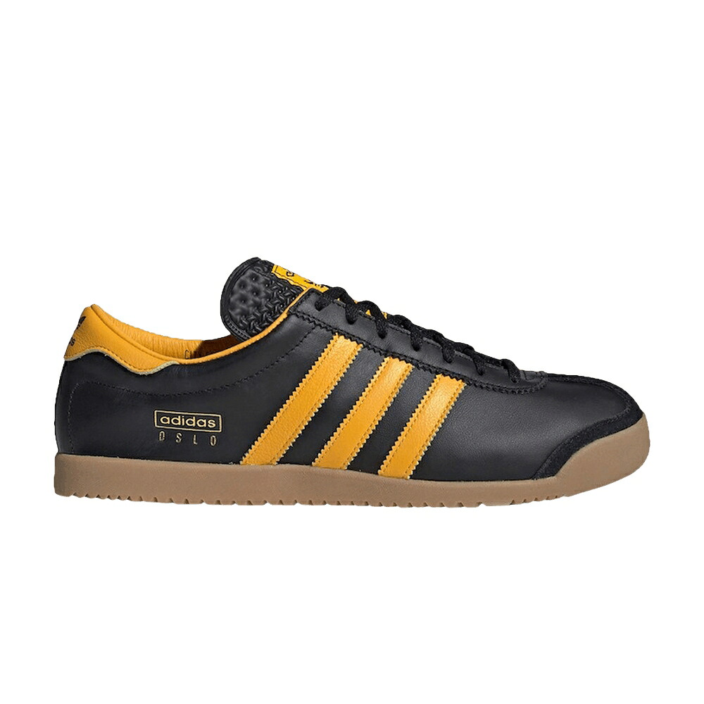 アディダス 中核グループ 黒いこと 黒いこと ゴールド \u0027ACTIVE GOLD\u0027 スニーカー メンズ ADIDAS OSLO / CORE BLACK ACTIVE GOLD