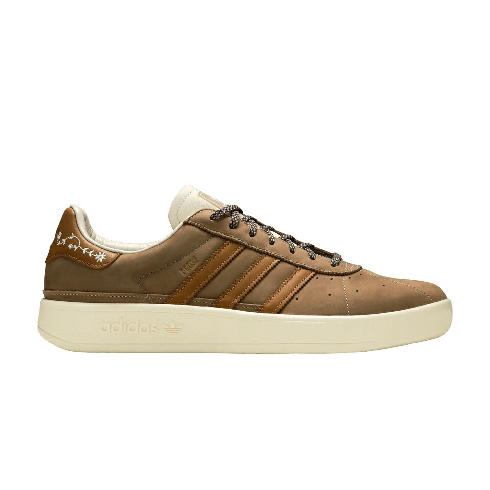 アディダス 茶色 ブラウン 白色 ホワイト 'MADE GERMANY' スニーカー メンズ ADIDAS OKTOBERFEST X MUNCHEN IN / CLAY BROWN MESA OFF WHITE｜スニケス
