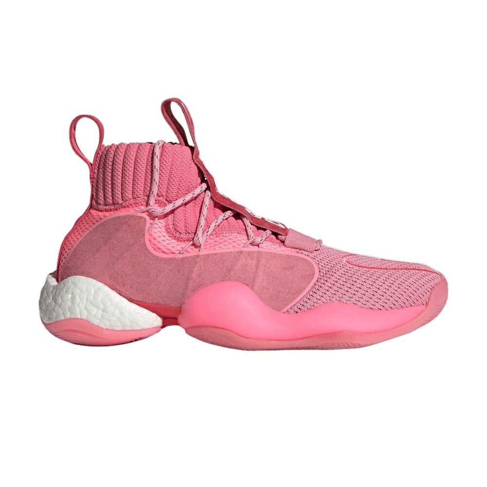 アディダス クレイジー サクラ色 \u0027HYPER PINK\u0027 スニーカー メンズ ADIDAS PHARRELL X CRAZY BYW / HYPER POP LIGHT PINK