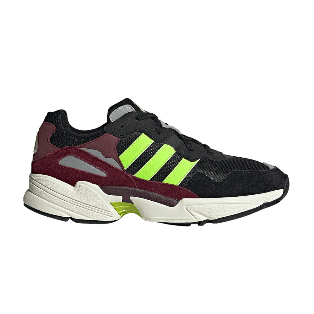 アディダス コア 黒色 ブラック 緑 グリーン 'BURGUNDY' スニーカー メンズ ADIDAS YUNG-96 / CORE BLACK SOLAR GREEN｜スニケス 53,280円