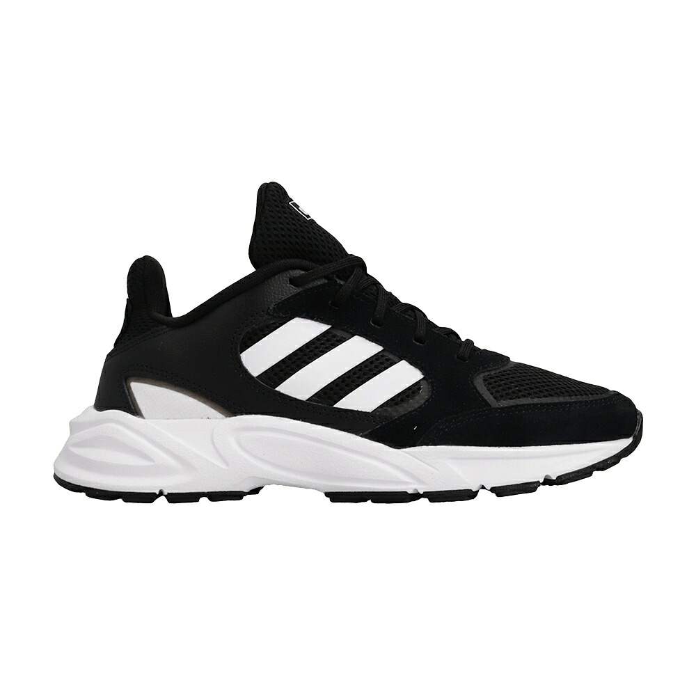 アディダス 黒色 ブラック 白色 ホワイト 'BLACK' スニーカー メンズ ADIDAS 90S VALASION / BLACK WHITE