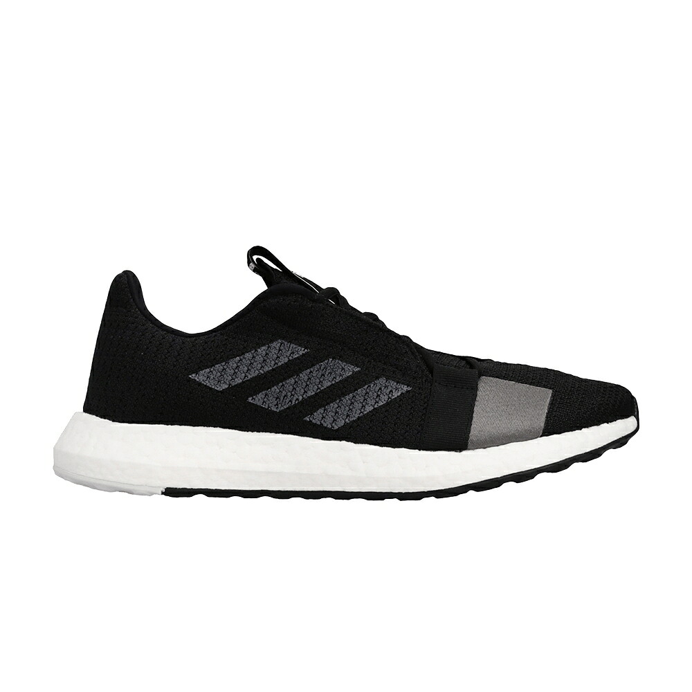 アディダス コア 黒色 ブラック 灰色 グレー 白色 ホワイト 'CORE BLACK' スニーカー メンズ ADIDAS SENSEBOOST GO / CORE BLACK GREY FOOTWEAR WHITE|スニケス