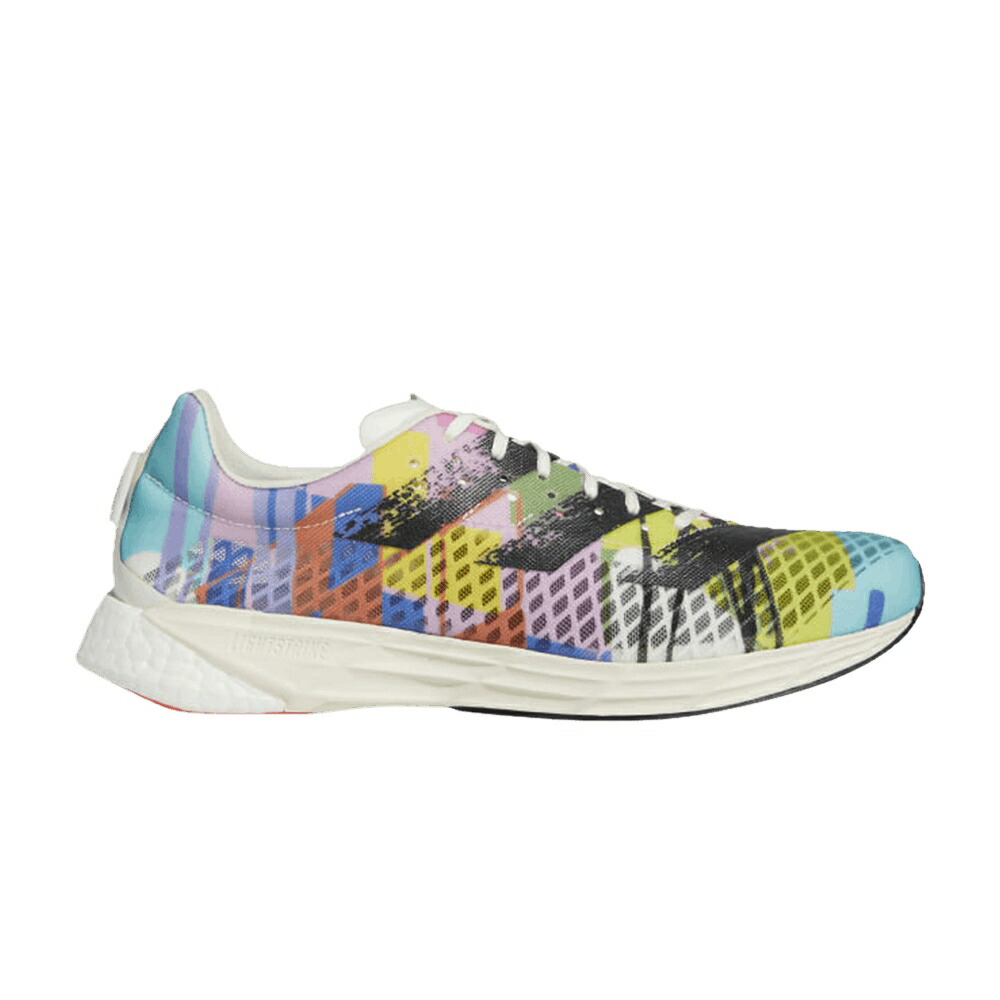 アディダス アディゼロ プロ 白色 ホワイト コア 黒色 ブラック PRIDE UNITES スニーカー メンズ ADIDAS ADIZERO PRO PACK - LOVE / OFF WHITE CORE BLACK LIGHT