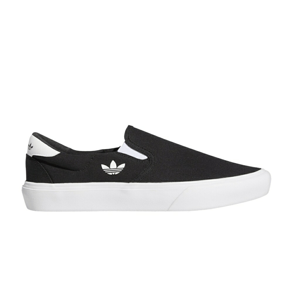 アディダス 厚地の外套 スリッポン 中核グループ 黒いこと 黒いこと \u0027CORE BLACK\u0027 スニーカー メンズ ADIDAS COURT RALLYE SLIP-ON / CORE BLACK CORE BLACK CLOUD