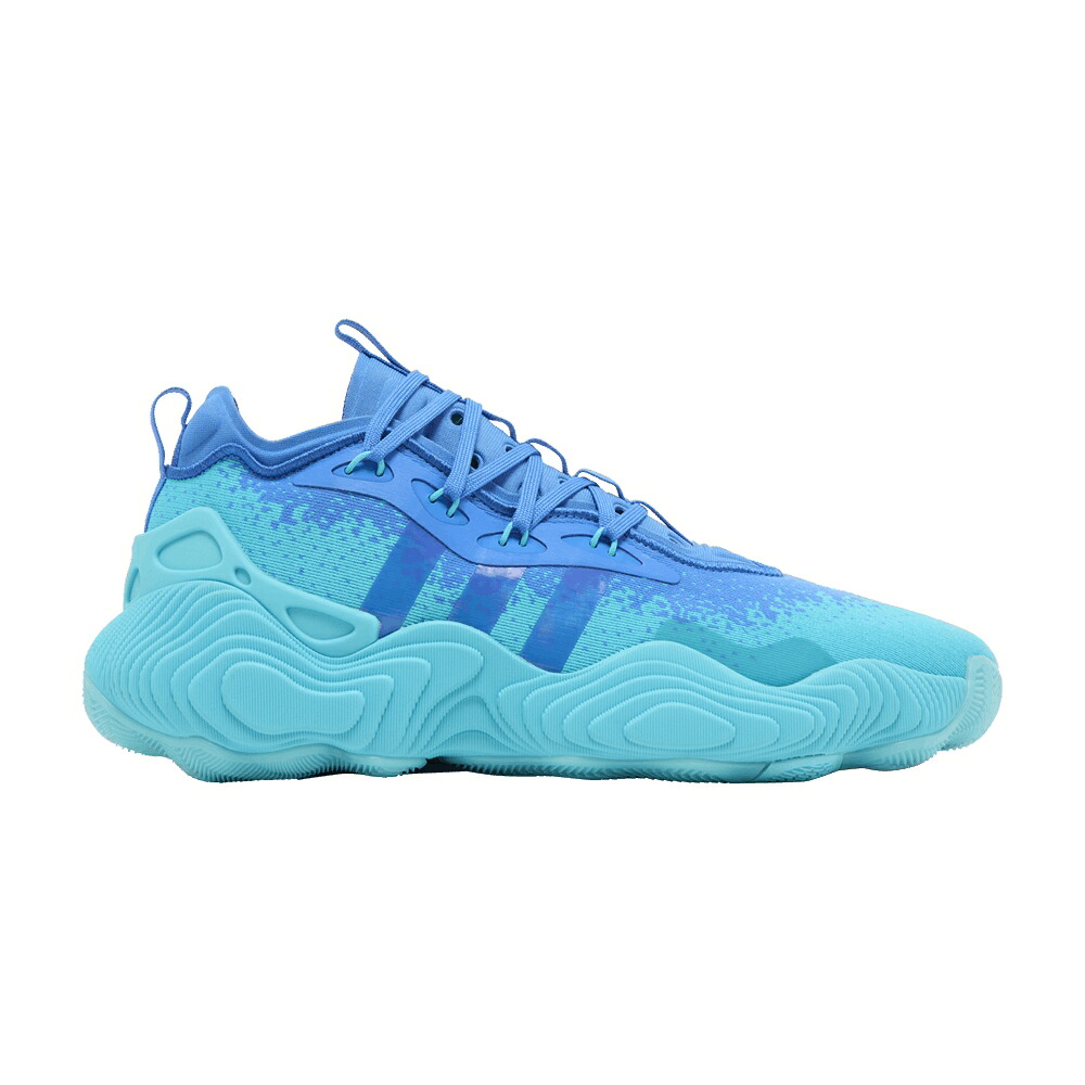 アディダス シアン 青味 青み \u0027LUCID CYAN\u0027 スニーカー メンズ ADIDAS TRAE YOUNG 3 / LUCID CYAN TRUE BLUE LUCID CYAN