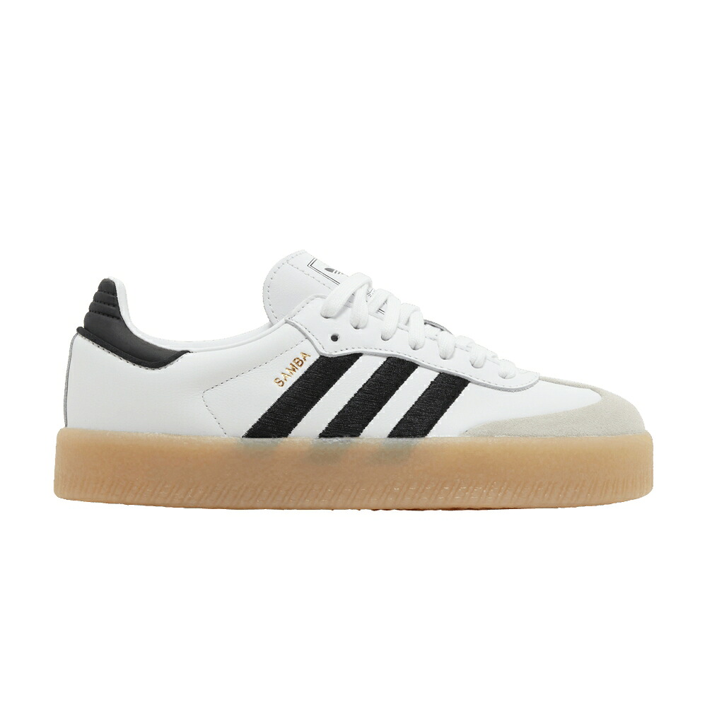 アディダス 黒いこと 黒いこと 白いこと 白いこと 中核グループ \u0027WHITE GUM\u0027 スニーカー レディース ADIDAS WMNS SAMBAE BLACK / CLOUD WHITE CLOUD WHITE CORE
