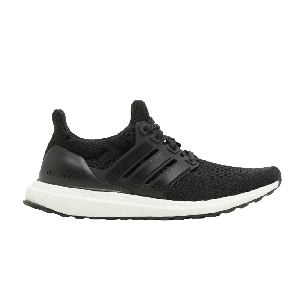 アディダス コア 黒色 ブラック 緑 グリーン 1.0 \'DOUBLE BLACK\' スニーカー メンズ ADIDAS ULTRABOOST J / CORE BLACK CORE BLACK BEAM GREEN｜スニケス