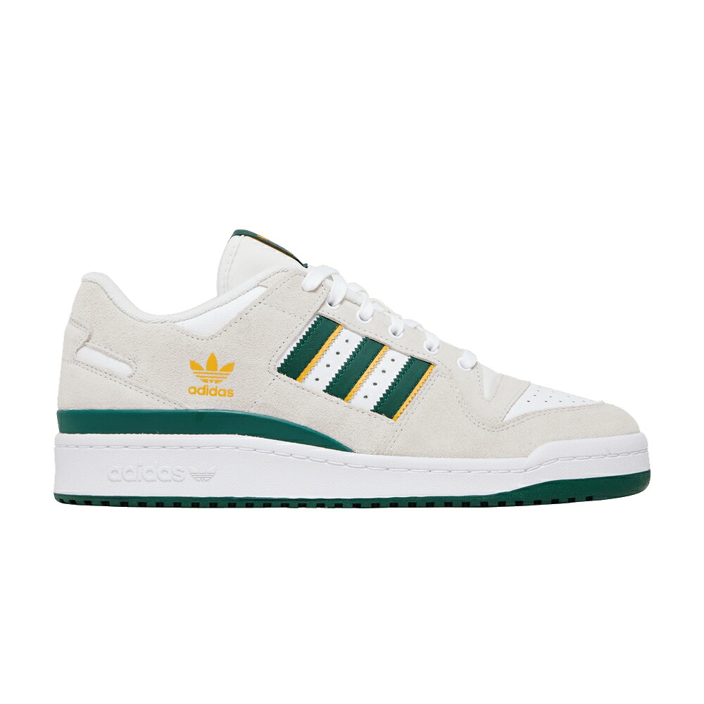 アディダス 討論会 白いこと 白いこと 緑 緑であること \u0027CRYSTAL GREEN\u0027 スニーカー メンズ ADIDAS FORUM 84 LOW ADV WHITE DARK / CRYSTAL WHITE DARK GREEN
