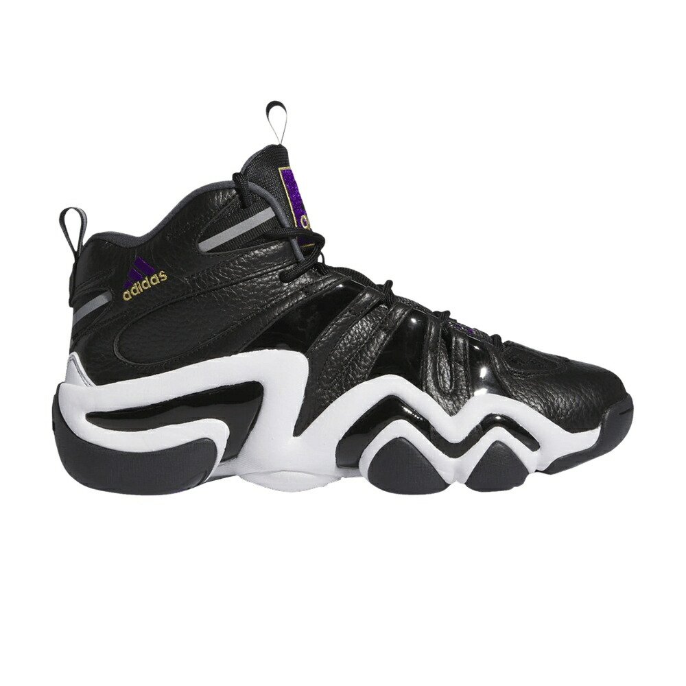 アディダス クレイジー コア 黒色 ブラック 紫 パープル 1998 GAME スニーカー メンズ ADIDAS CRAZY 8 ALL STAR 2024 / CORE BLACK REGAL PURPLE CLOUD