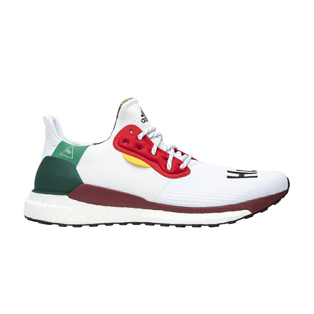 アディダス グライド 白色 ホワイト コア 黒色 ブラック WHITE スニーカー メンズ ADIDAS PHARRELL X SOLAR HU GLIDE / FOOTWEAR WHITE CORE BLACK BOLD