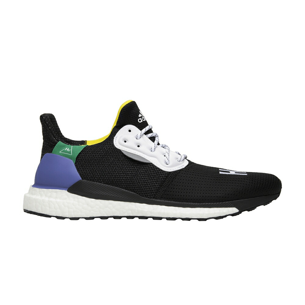 アディダス グライド 白色 ホワイト コア 黒色 ブラック 'BLACK' スニーカー メンズ ADIDAS PHARRELL X SOLAR HU GLIDE / FOOTWEAR WHITE CORE BLACK BOLD