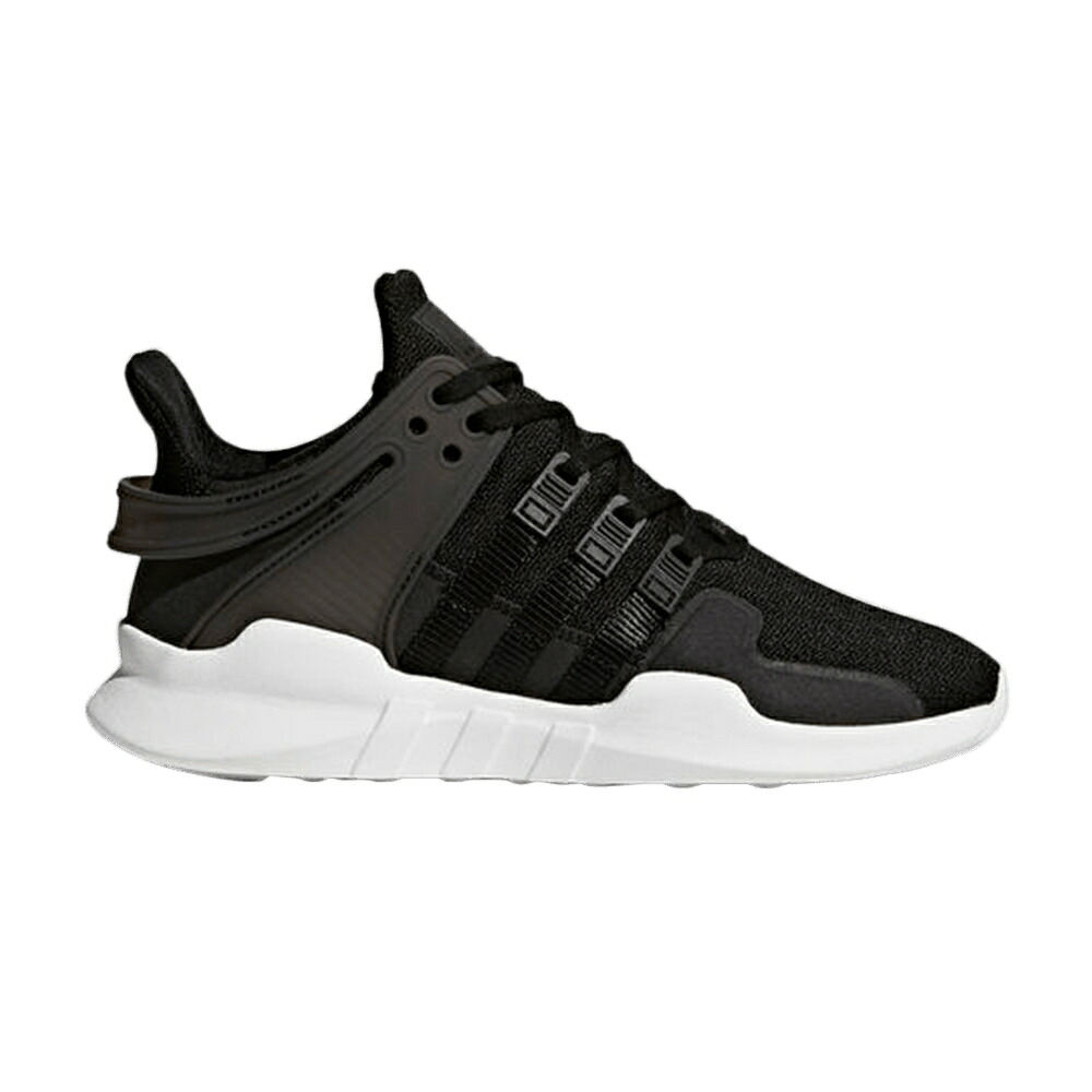アディダス 黒いこと 黒いこと 白いこと 白いこと スニーカー メンズ ADIDAS EQT SUPPORT ADV J / BLACK BLACK WHITE