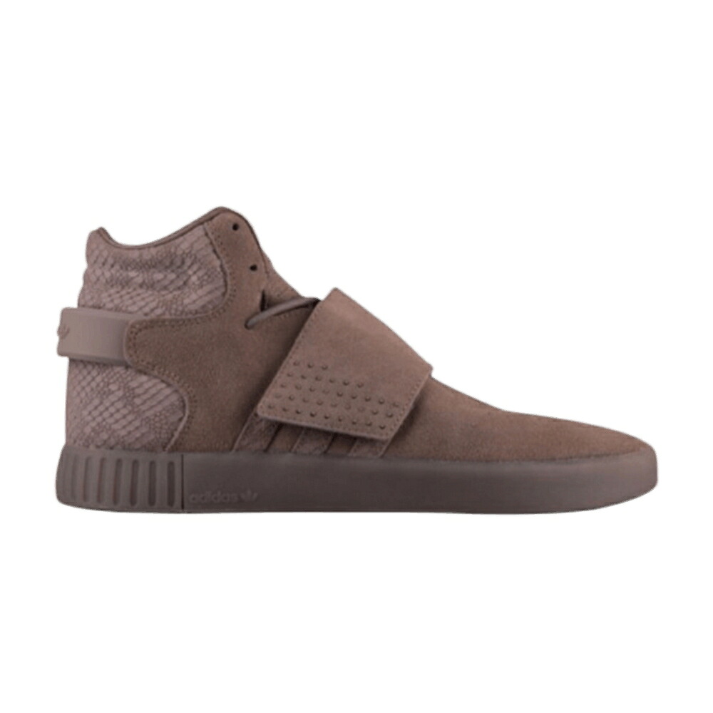 アディダス チューブラ 同盟罷工さあ美 薄墨色 薄墨色 スニーカー メンズ ADIDAS TUBULAR INVADER STRAP / GREY GREY