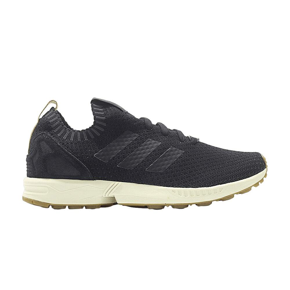 アディダス コア 黒色 ブラック 'BLACK GUM' スニーカー メンズ ADIDAS ZX FLUX PRIMEKNIT / CORE BLACK CORE BLACK GUM｜スニケス