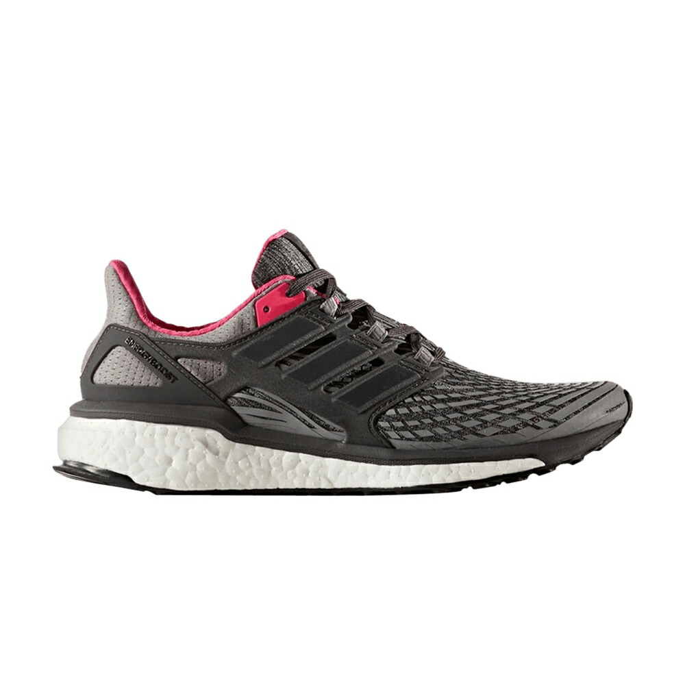アディダス エナジー ブースト 灰色 グレー 黒色 ブラック スニーカー レディース ADIDAS WMNS ENERGY BOOST / GREY UTILITY BLACK GREY