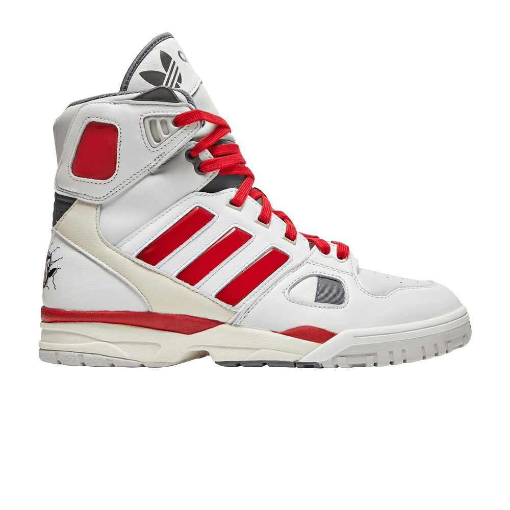 アディダス トルション ご機嫌 白いこと 白いこと \u0027WYLD STALLYNS\u0027 スニーカー メンズ ADIDAS KID CUDI X TORSION ARTILLERY HIGH / CRYSTAL WHITE SCARLET OFF WHITE