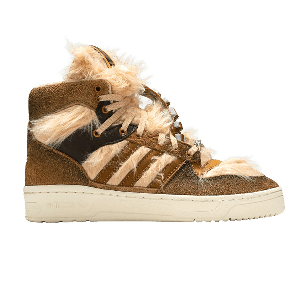 アディダス 白色 ホワイト スターウォーズ 'CHEWBACCA' スニーカー メンズ ADIDAS STAR WARS X RIVALRY HI / RAW DESERT MESA CHALK WHITE|スニケス