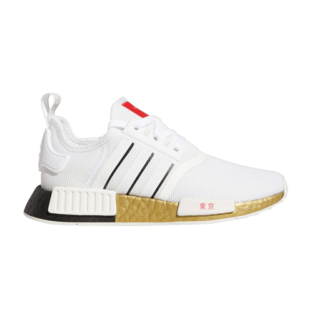 アディダス 白色 ホワイト コア 黒色 ブラック NMD_R1 'UNITED TOKYO' スニーカー メンズ ADIDAS J BY SNEAKERS - / CLOUD WHITE CORE BLACK SCARLET
