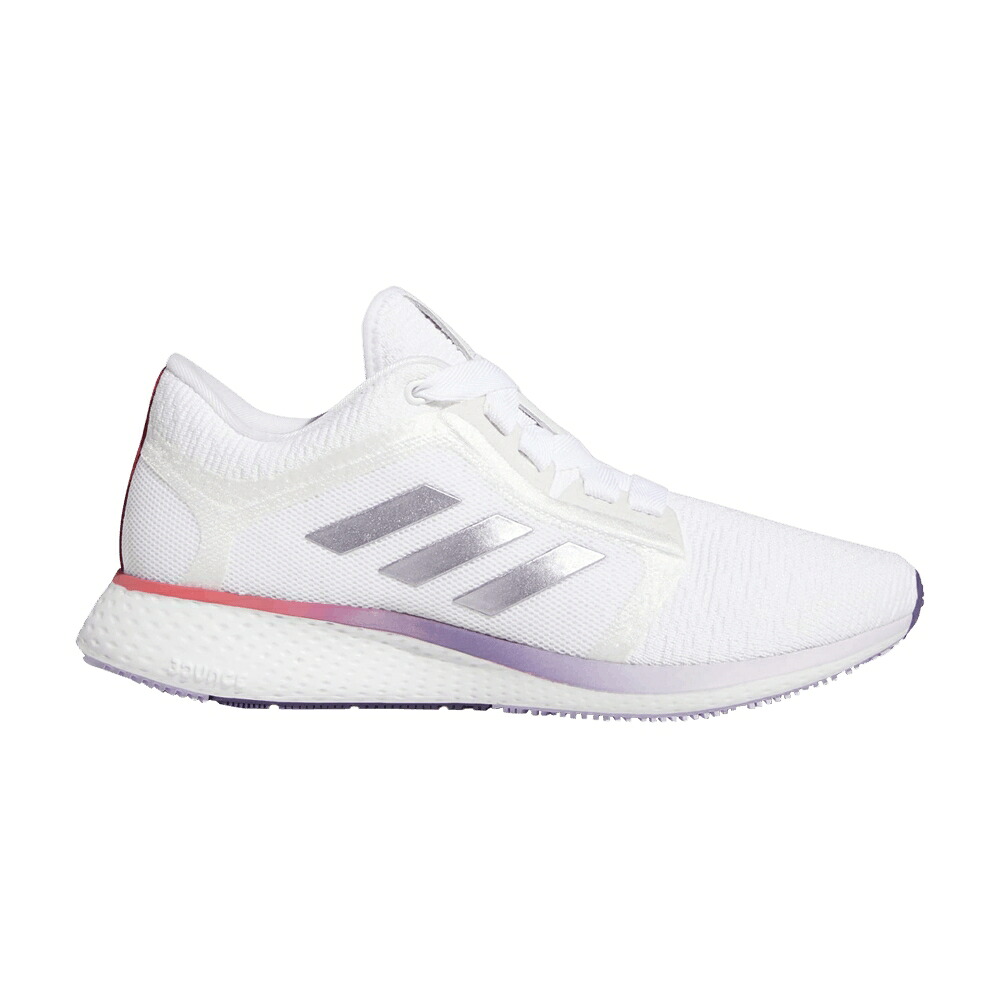 アディダス 白色 ホワイト 紫 パープル パワー 'WHITE OMBRE' スニーカー レディース ADIDAS WMNS EDGE LUX 4 / CLOUD WHITE PURPLE TINT POWER