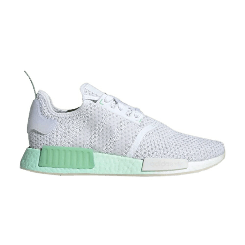 アディダス ニット 白色 ホワイト NMD_R1 'WHITE GREEN' スニーカー メンズ ADIDAS KNIT BLUSH / CLOUD WHITE CLOUD WHITE BLUSH