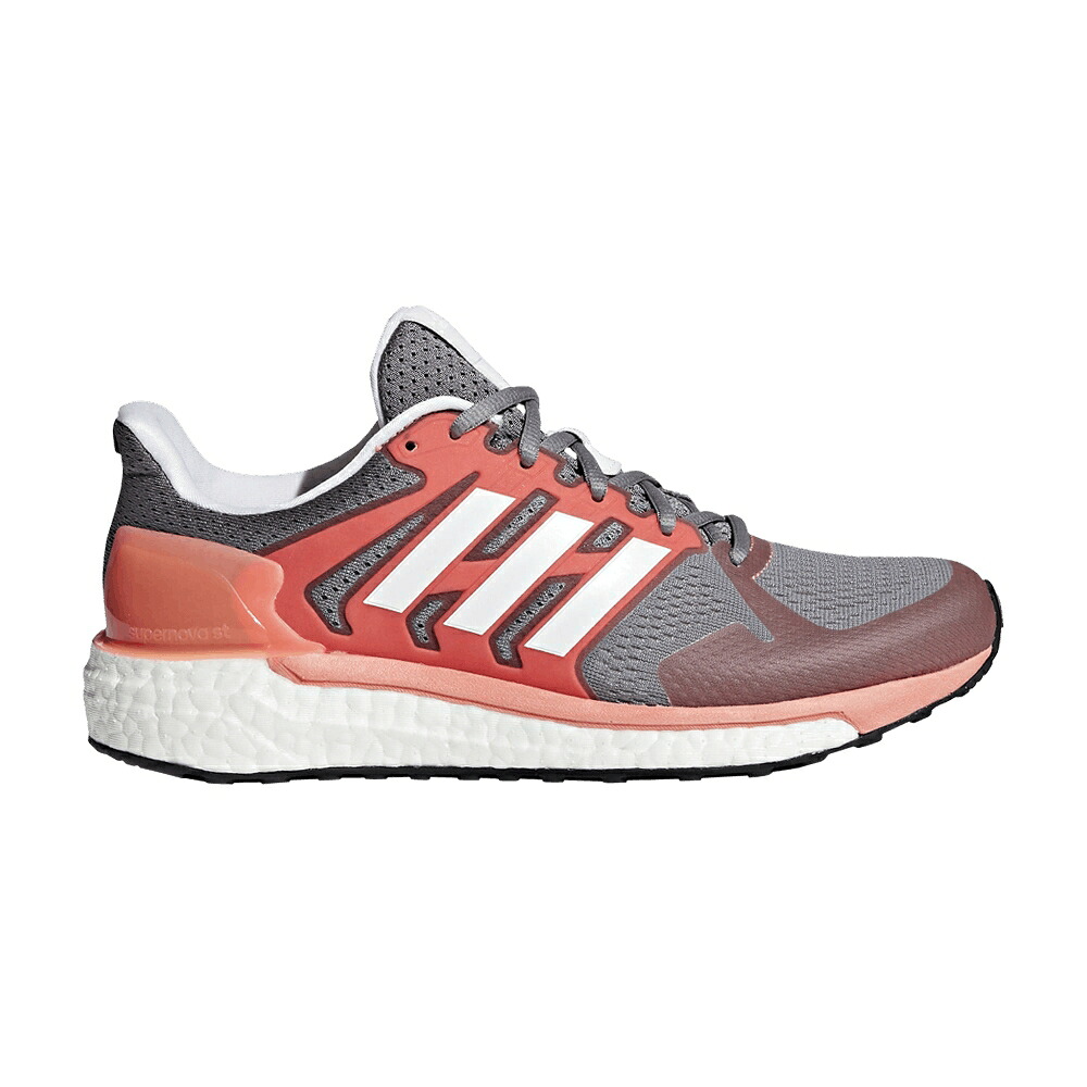 アディダス スーパーノバ ノヴァ 灰色 グレー 白色 ホワイト 'GREY CORAL' スニーカー レディース ADIDAS WMNS SUPERNOVA ST CHALK / GREY THREE FOOTWEAR WHITE CHALK｜スニケス