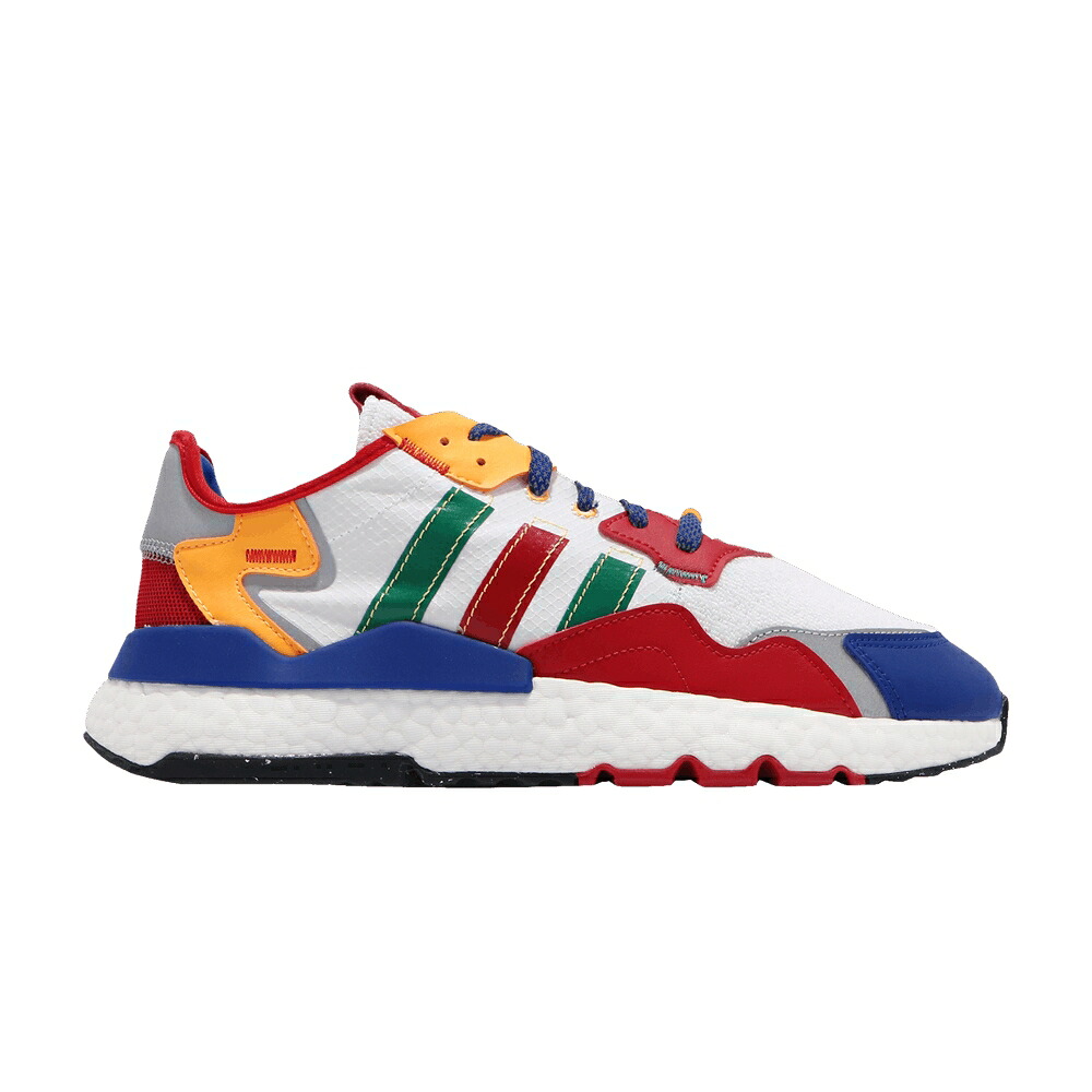 アディダス ジョガーパンツ 白いこと 白いこと 青味 青み \u0027WHITE ROYAL\u0027 スニーカー メンズ ADIDAS NITE JOGGER SCARLET / CLOUD WHITE SCARLET ROYAL BLUE