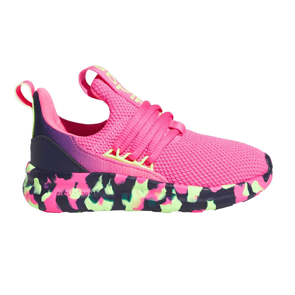 アディダス ライト アダプト ピンク 黄色 イエロー 7.0 'LUCID YELLOW' スニーカー メンズ ADIDAS LITE RACER ADAPT K PINK HI-RES / LUCID PINK HI RES YELLOW DARK｜スニケス