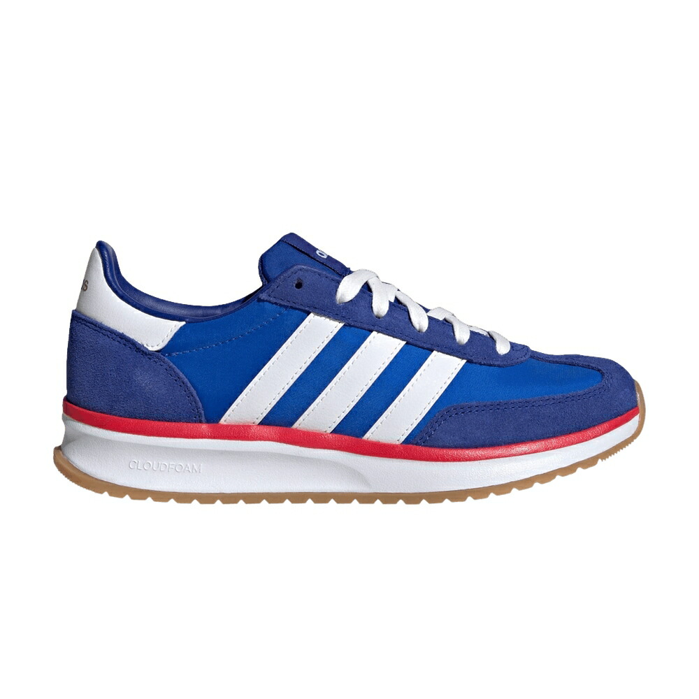 アディダス ラン ピュア 白色 ホワイト 2.0 BRIGHT RUBY スニーカー レディース ADIDAS WMNS RUN 70S ROYAL PURE / BRIGHT ROYAL CLOUD WHITE PURE