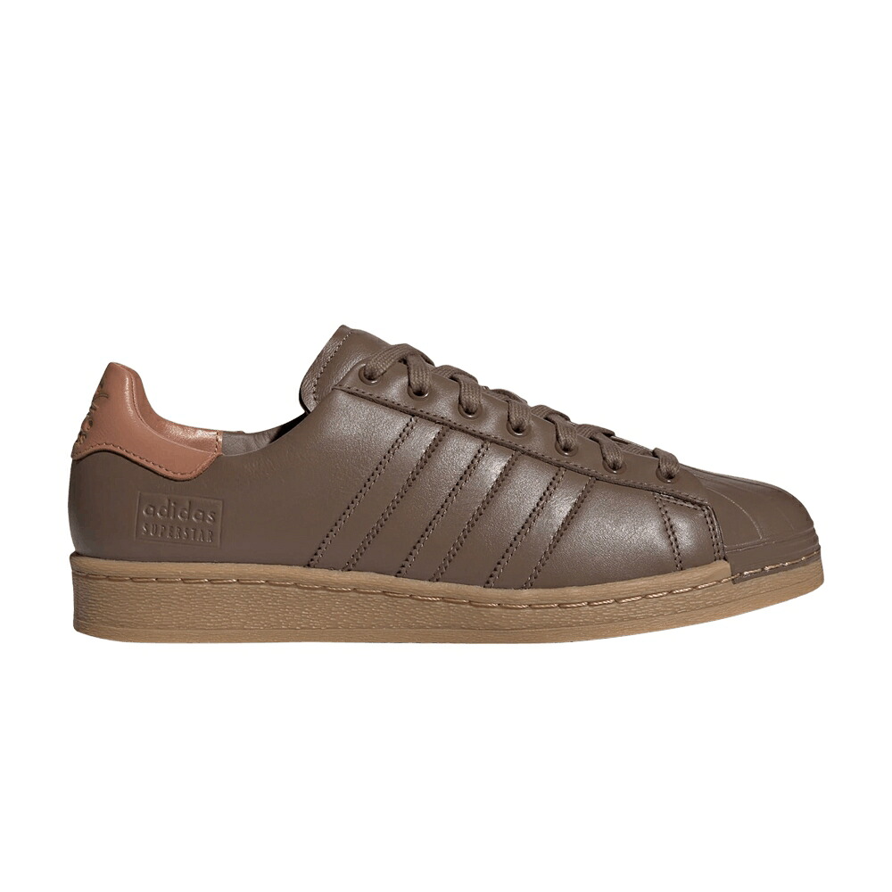 アディダス スーパースター 'EARTH GUM' スニーカー メンズ ADIDAS SUPERSTAR LUX STRATA / EARTH STRATA EARTH STRATA GUM