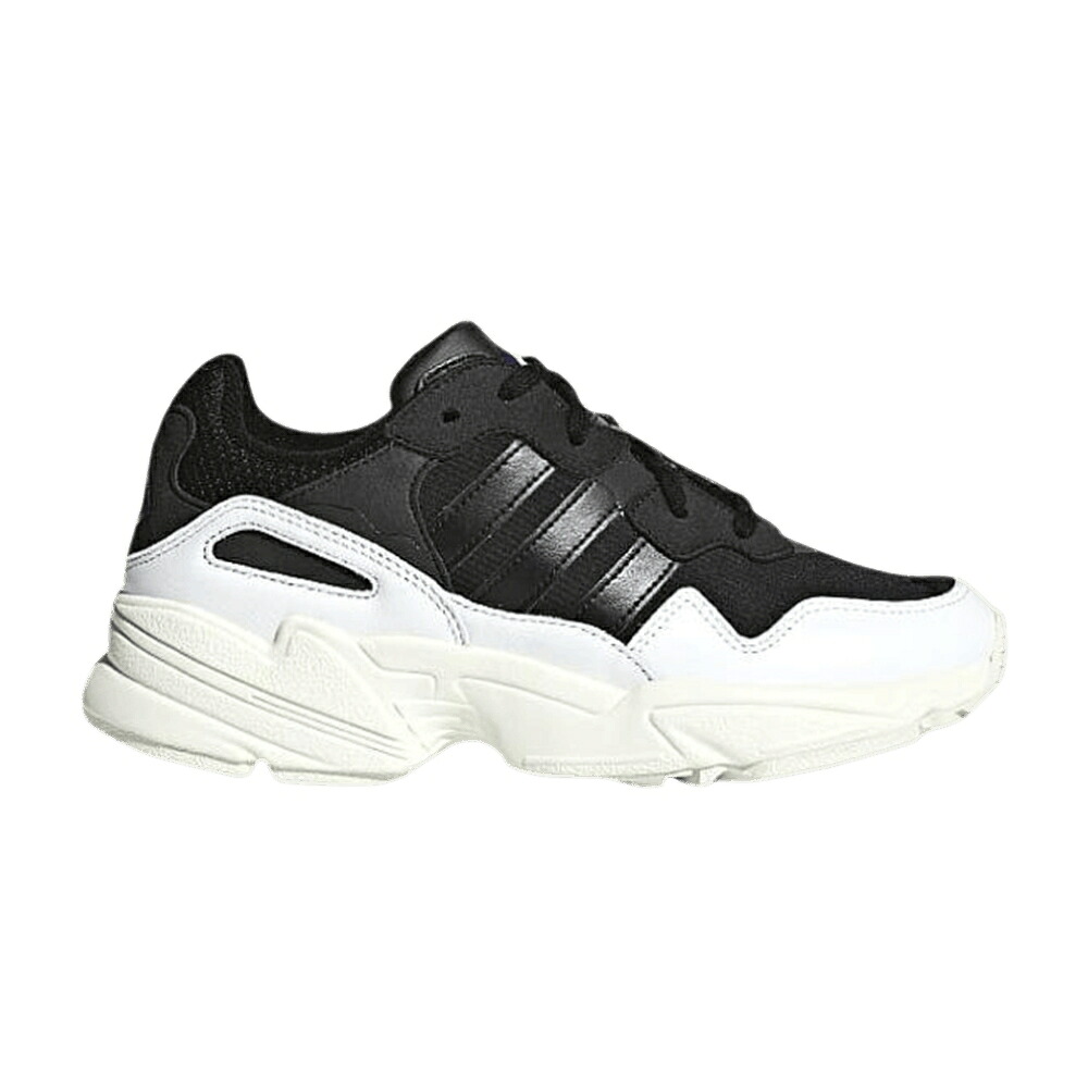 アディダス 白色 ホワイト コア 黒色 ブラック 'BLACK WHITE' スニーカー メンズ ADIDAS YUNG-96 J OFF / CLOUD WHITE CORE BLACK OFF WHITE｜スニケス