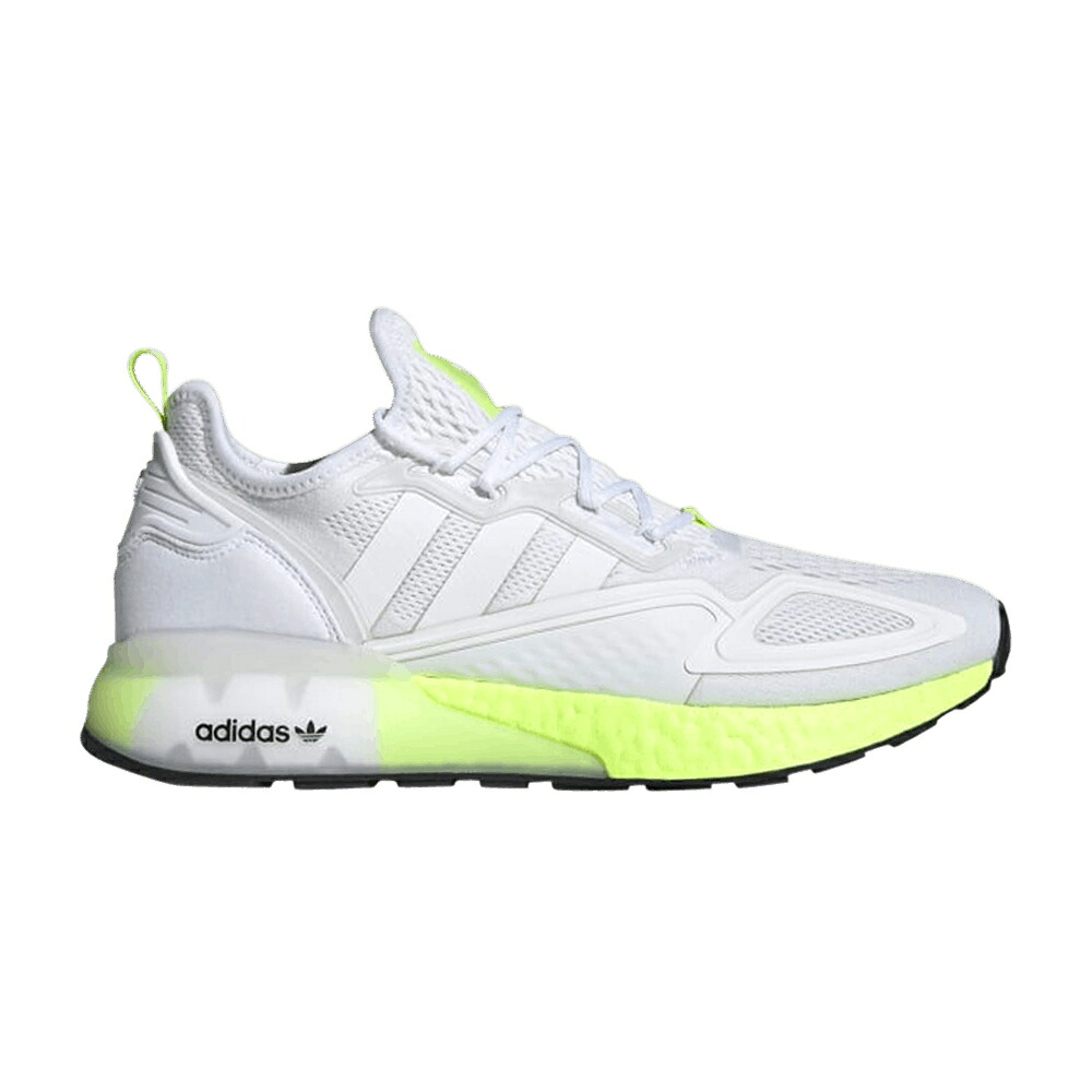アディダス ブースト 白いこと 白いこと \u0027WHITE YELLOW\u0027 スニーカー メンズ ADIDAS ZX 2K BOOST SOLAR / CLOUD WHITE CLOUD WHITE SOLAR メンズ靴-スニーカー-靴