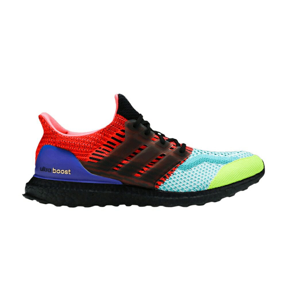 アディダス コア 黒色 ブラック ナイト WHAT THE スニーカー メンズ ADIDAS ULTRABOOST DNA / SOLAR SLIME CORE BLACK NIGHT