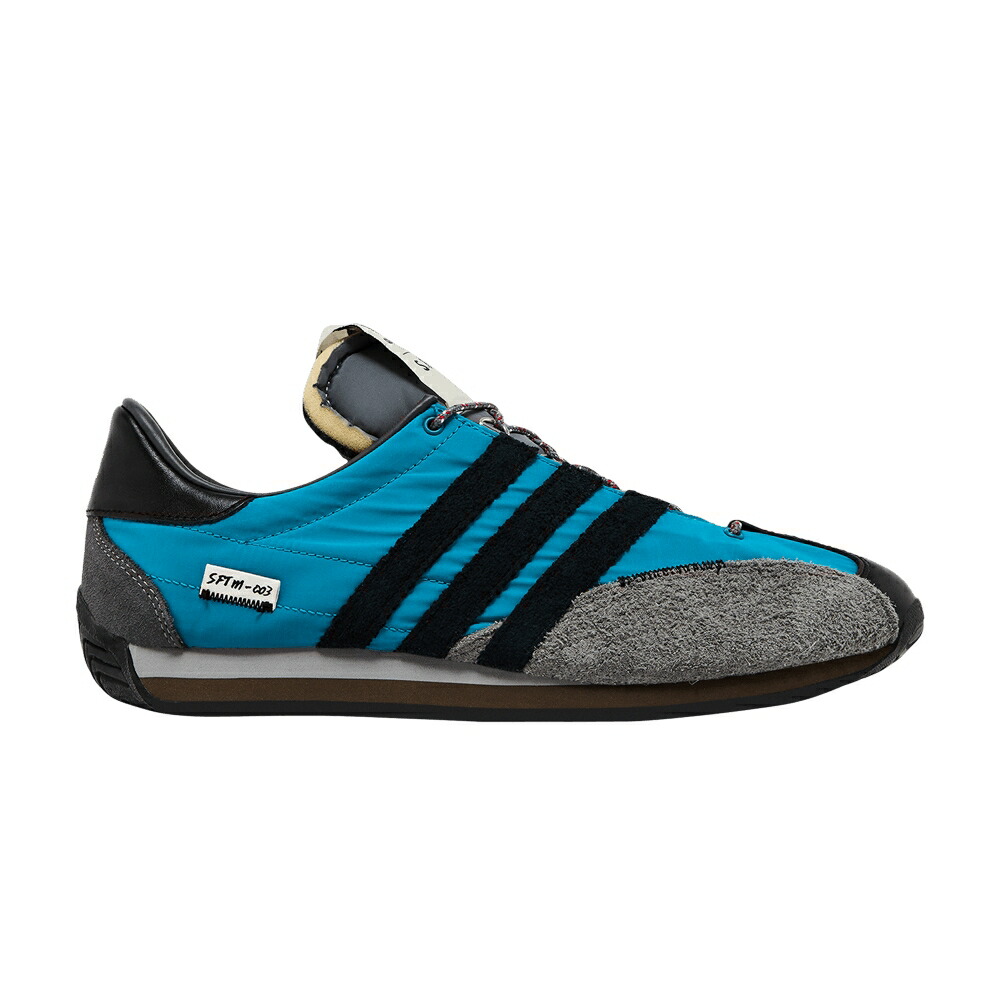 アディダス カントリー コア 黒色 ブラック 'ACTIVE TEAL' スニーカー メンズ ADIDAS SONG FOR THE MUTE X COUNTRY OG / ACTIVE TEAL CORE BLACK ASH 86,020円