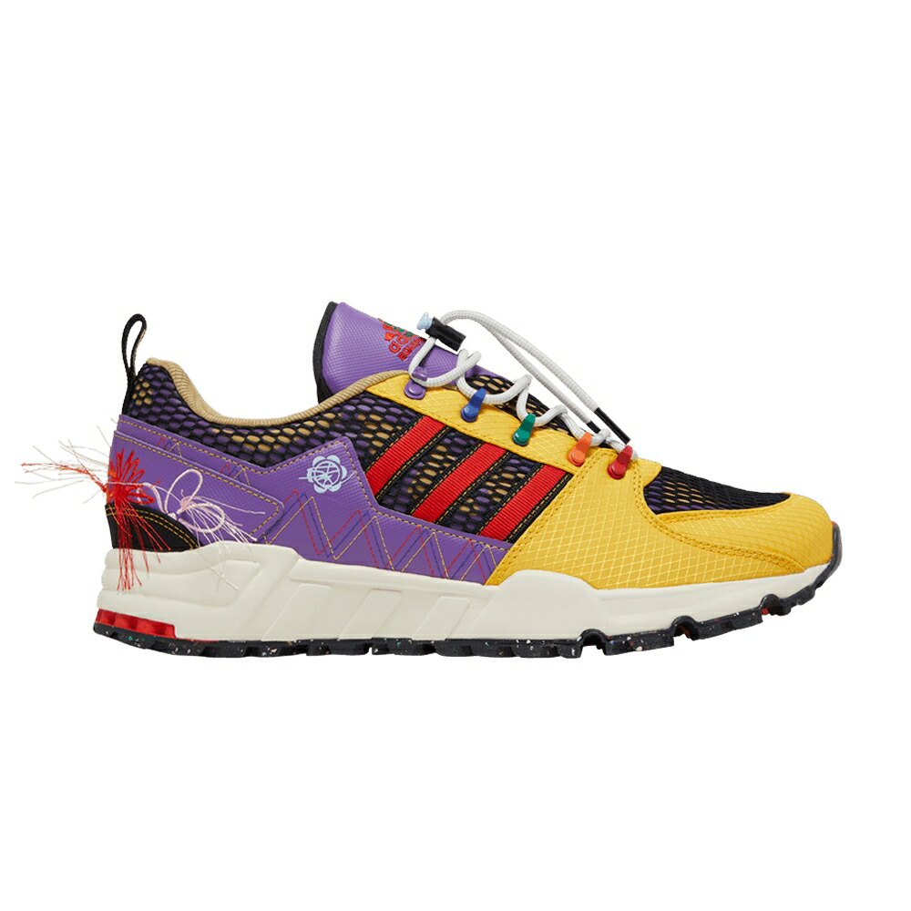 アディダス ゴールド 赤 レッド 紫 パープル UPER EARTH スニーカー メンズ ADIDAS SEAN WOTHERSPOON X EQUIPMENT SUPPORT 93 / BOLD GOLD RED ACTIVE PURPLE