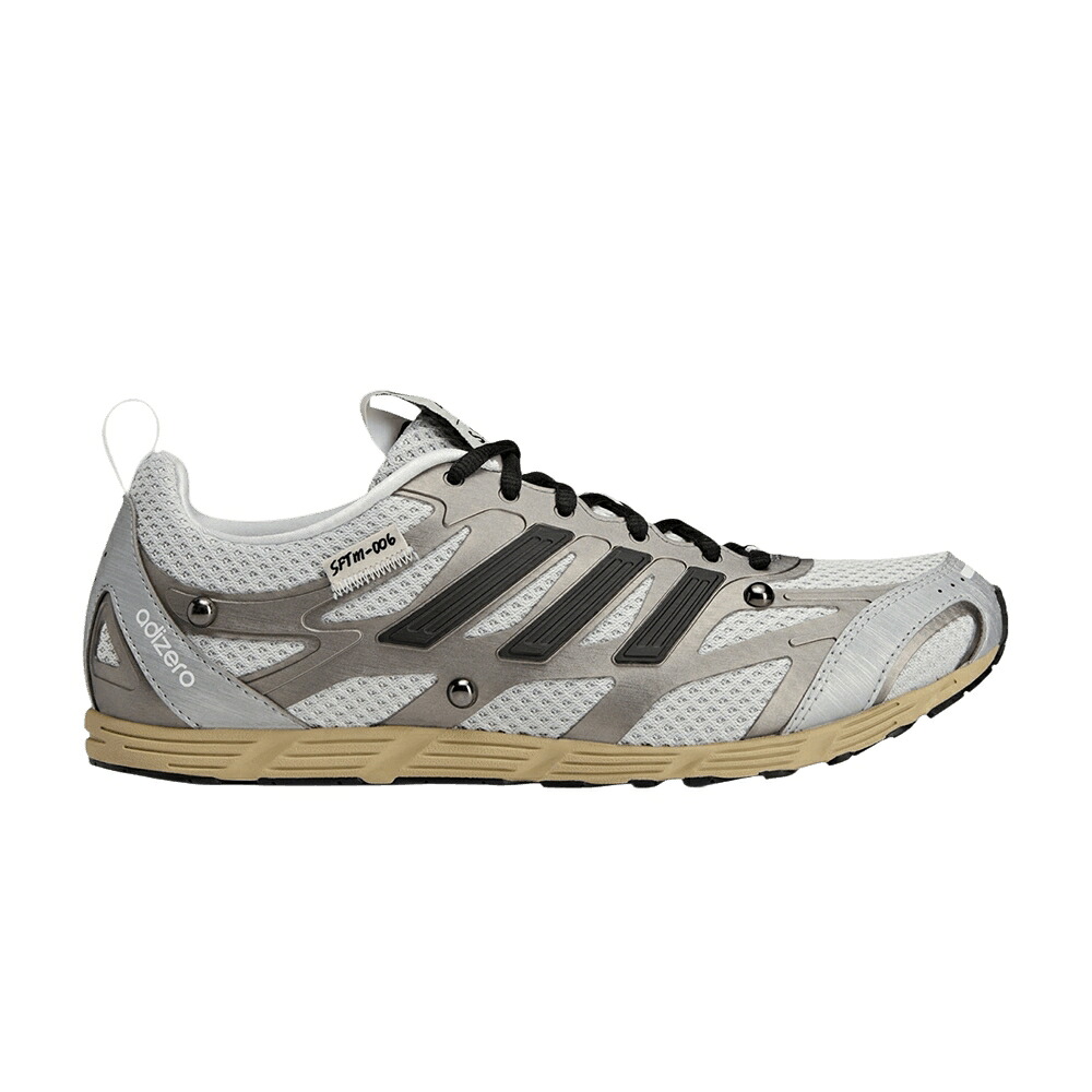 アディダス アディゼロ 薄墨色 薄墨色 \u0027GREY\u0027 スニーカー メンズ ADIDAS SONG FOR THE MUTE X ADIZERO PR / GREY