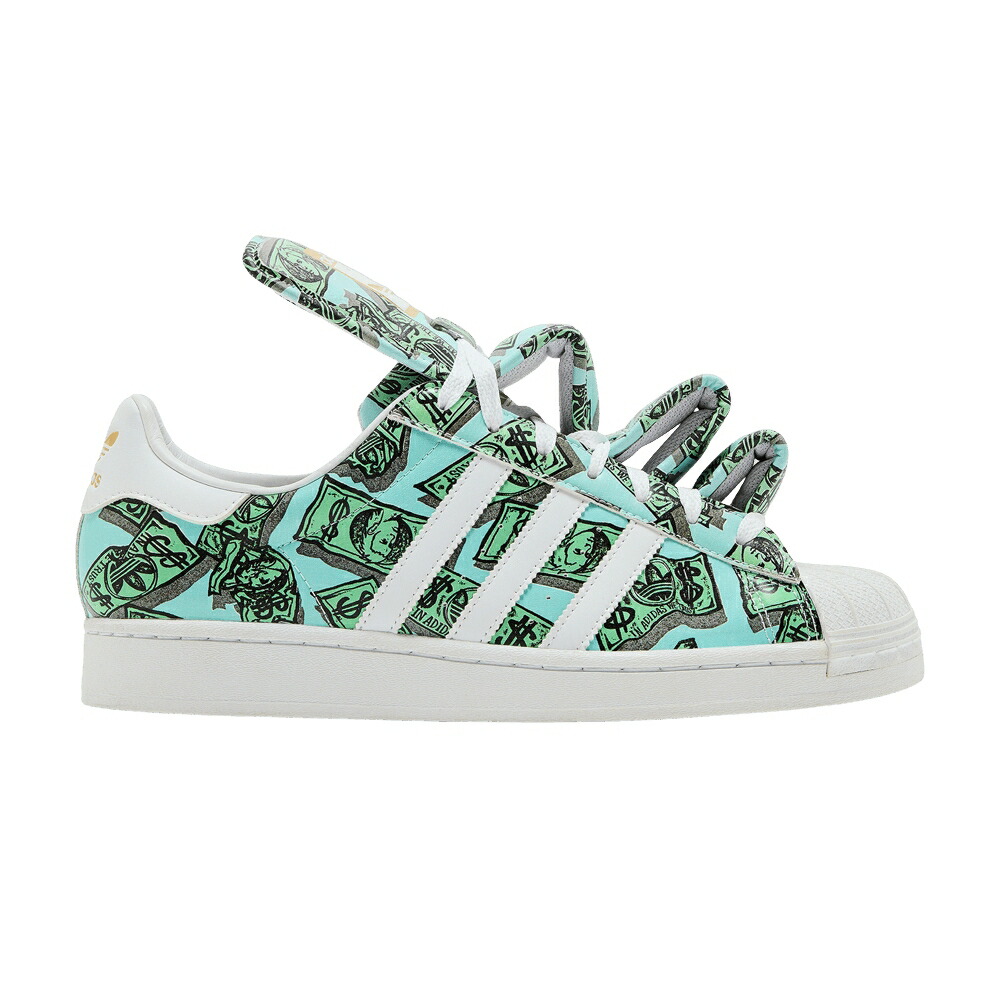 アディダス ジェレミー はやりっ子 白いこと 白いこと \u0027MONEY\u0027 スニーカー メンズ ADIDAS JEREMY SCOTT X SUPERSTAR / FOOTWEAR WHITE FOOTWEAR WHITE