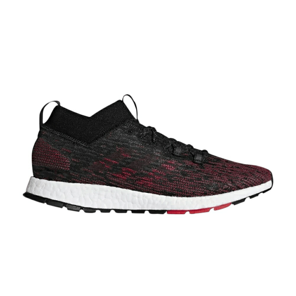 アディダス コア 黒色 ブラック BLACK SCARLET スニーカー メンズ ADIDAS PUREBOOST RBL / CORE BLACK SCARLET SCARLET
