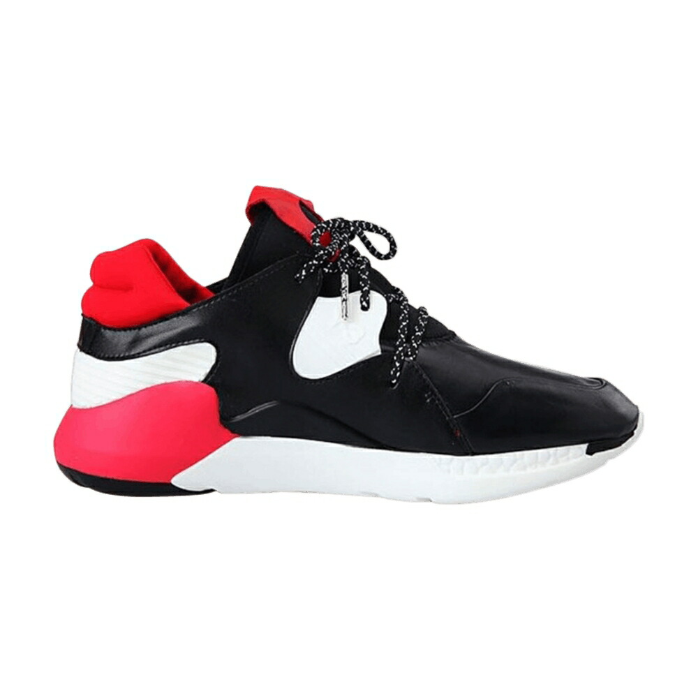 アディダス ブースト 赤 赤いこと 黒いこと 黒いこと 白いこと 白いこと スニーカー メンズ ADIDAS Y-3 BOOST QR / ROUNDEL RED BLACK WHITE