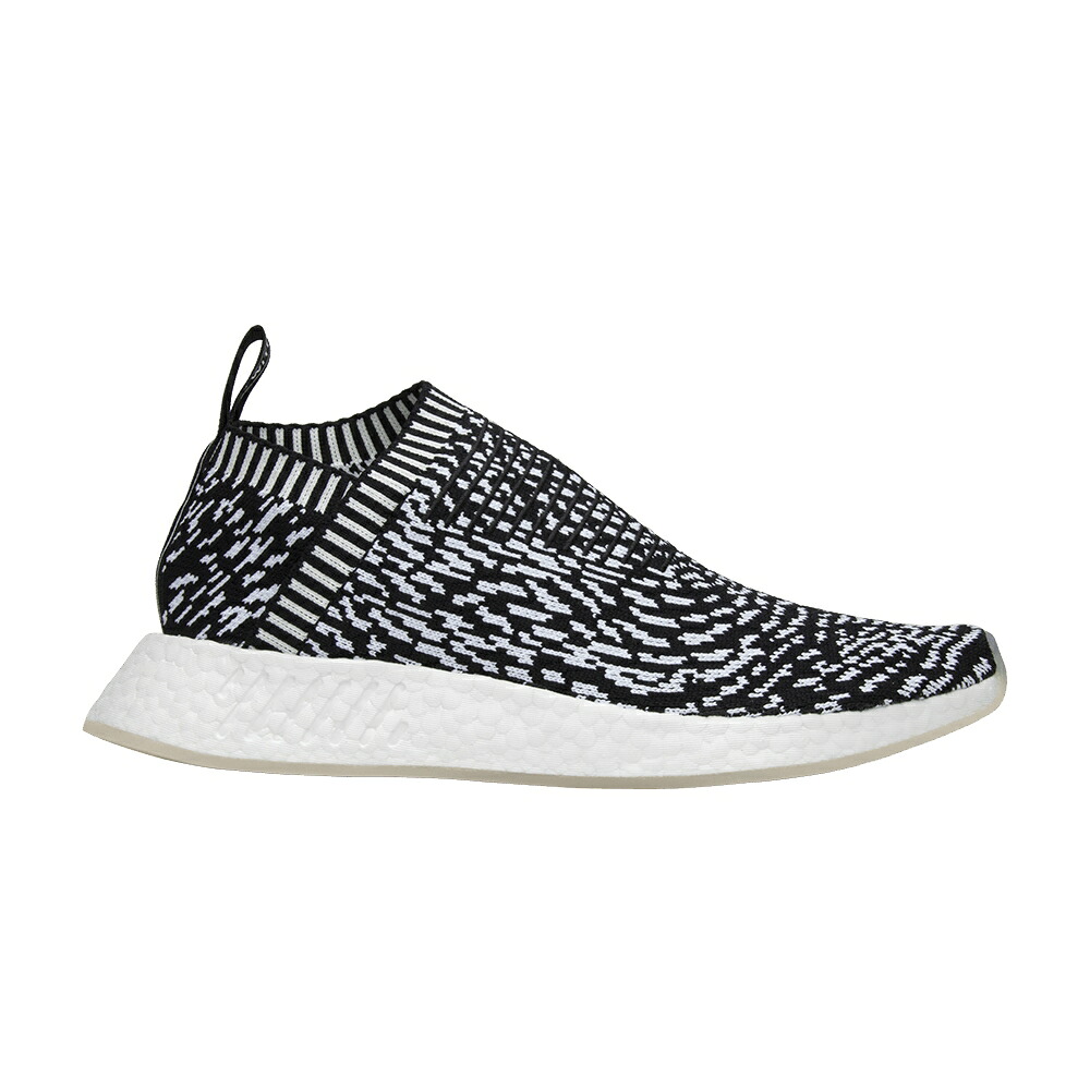 アディダス コア 黒色 ブラック 白色 ホワイト NMD_CS2 'ZEBRA' スニーカー メンズ ADIDAS PRIMEKNIT / CORE BLACK FOOTWEAR WHITE