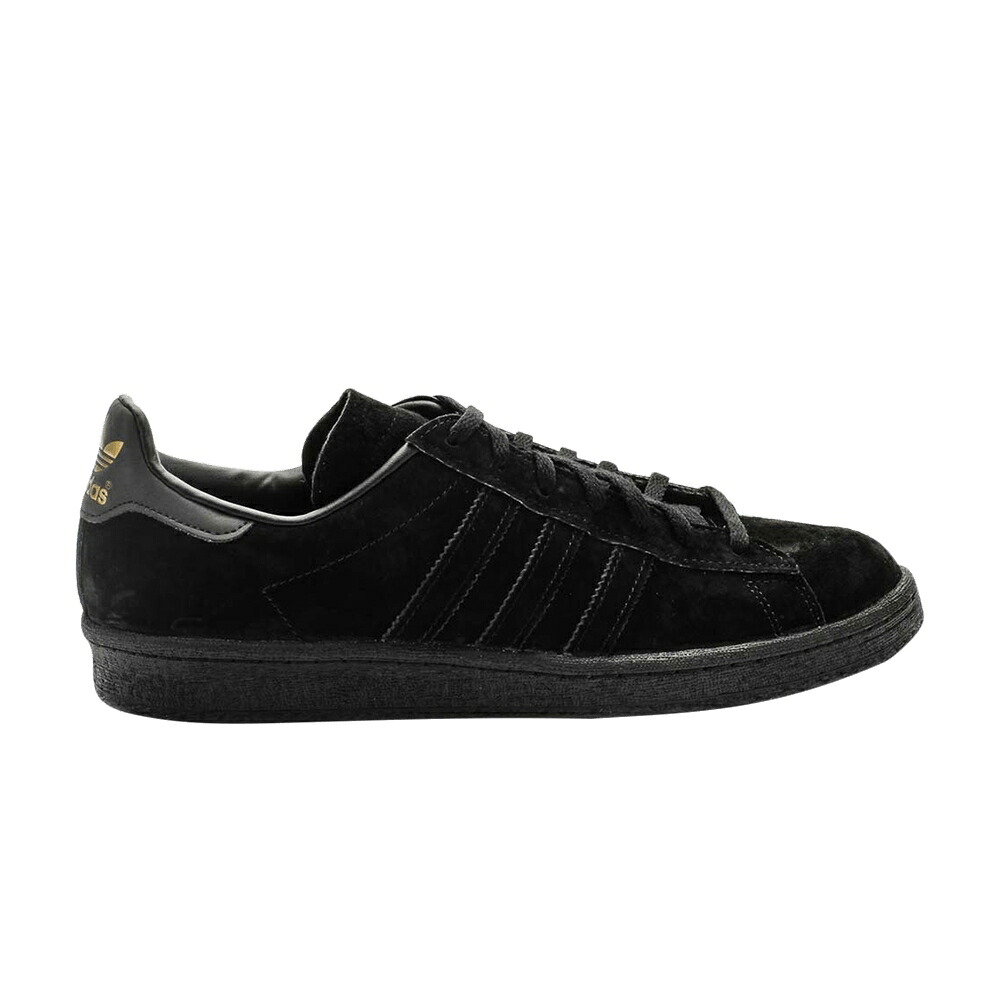 アディダス キャンパス 黒色 ブラック スニーカー メンズ ADIDAS CAMPUS 80S / BLACK｜スニケス